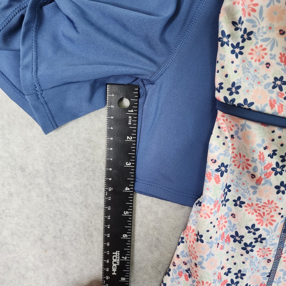 Tommy Bahama Active Dress Set Womens S Blue Floral Tennis Golf Visor Shorts 4pc - Picture 10 of 16